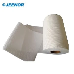 J-X70 الأبيض الصناعية غير المنسوجة المساحات جيوب السلطة